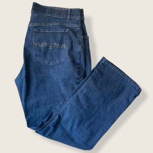 3/$25 Lee Riders Mid Rise Bootcut Jeans sz 18P 18